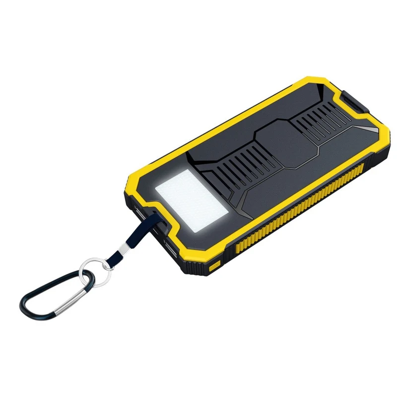 Robuste Powerbank mit integrierter LED-Taschenlampe Skanto