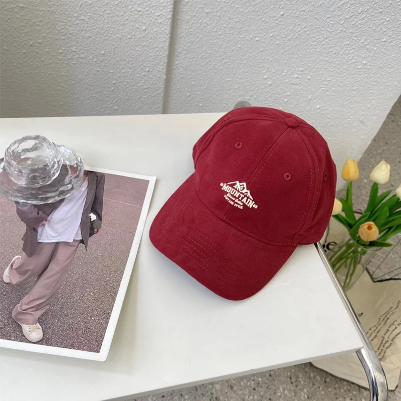 Vintage-inspirierte Berg-Grafik Baseballkappe für Herren Skanto