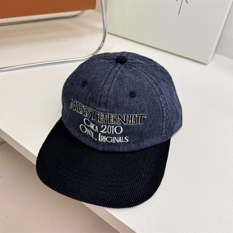 Vintage-inspirierte Bestickte Baseballkappe für Herren Skanto