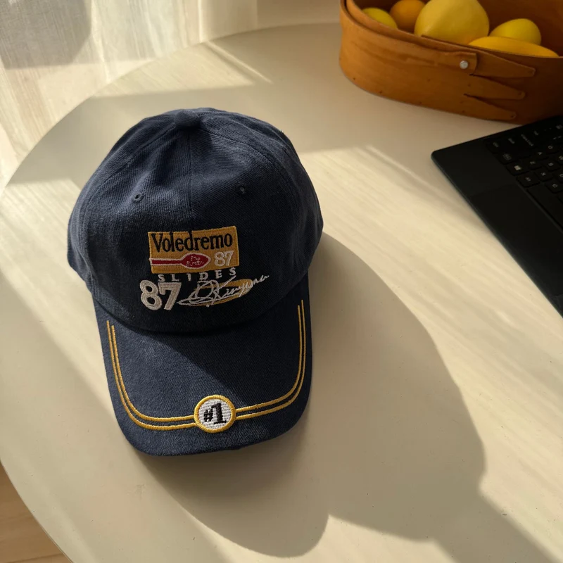 Vintage-inspirierte Bestickte Baseballkappe für Herren Skanto 1783922647