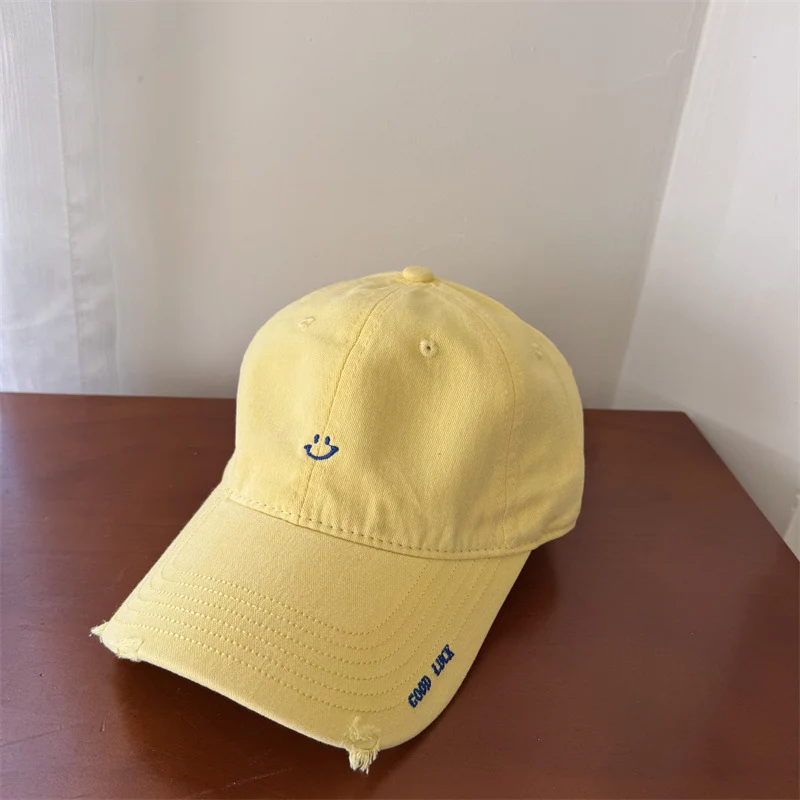 Damen Freizeit-Cap mit Smile-Stickerei Skanto