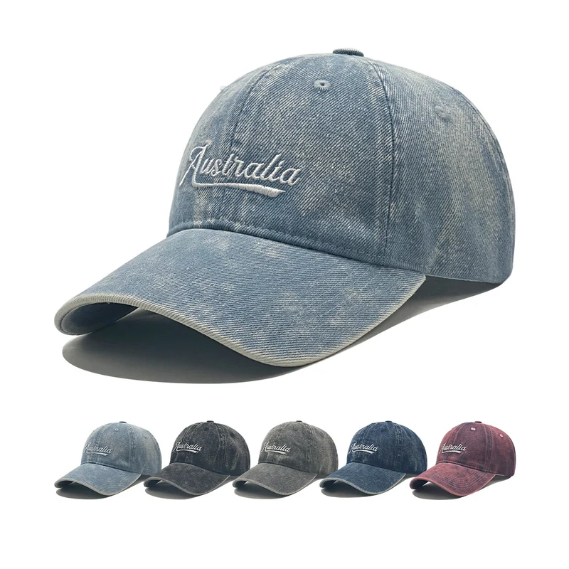 Trendige Denim-Mütze für Damen Skanto