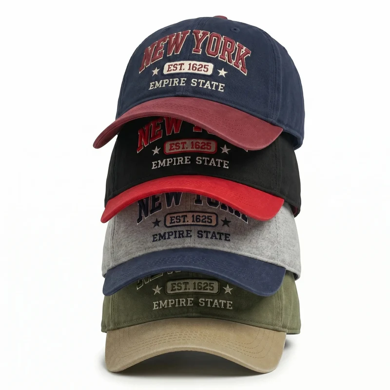 Sportliche und stylische Damenmütze mit New York Stickerei Skanto
