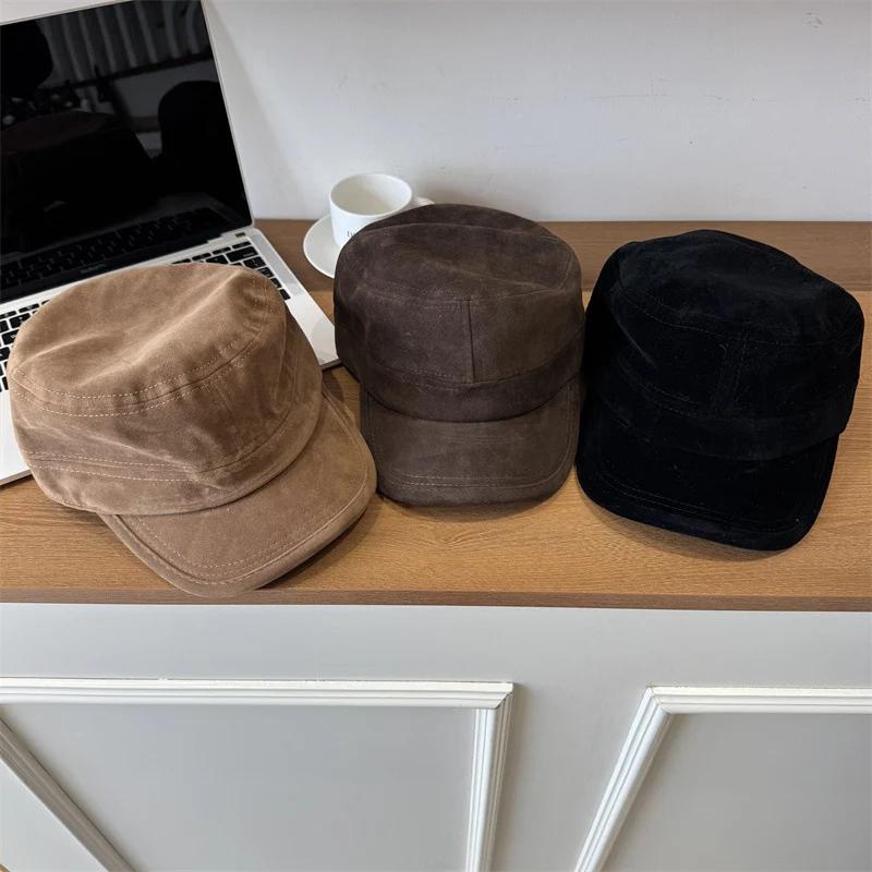 Herren Lässige Wildleder-Filzkappe Skanto