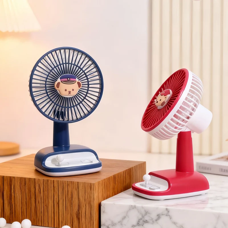 Damen-Schreibtischventilator mit flexiblem Neigungswinkel Skanto