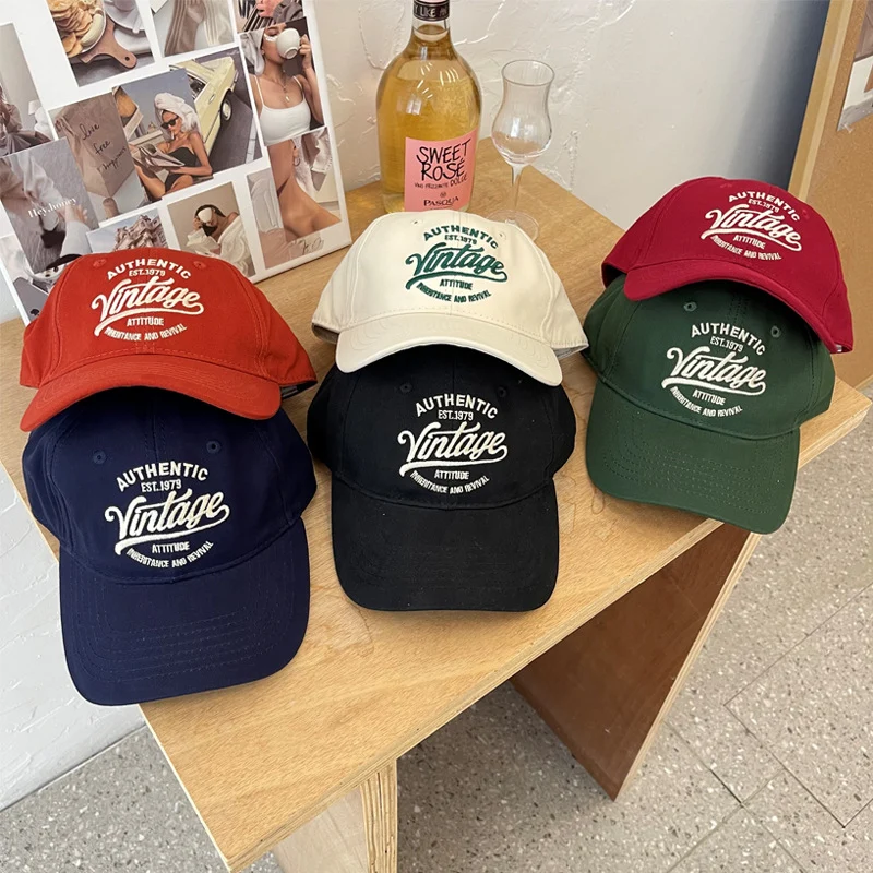 Vintage-inspirierte Baumwoll-Baseballkappe für Herren Skanto