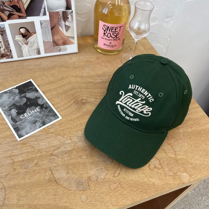Vintage-inspirierte Baumwoll-Baseballkappe für Herren Skanto