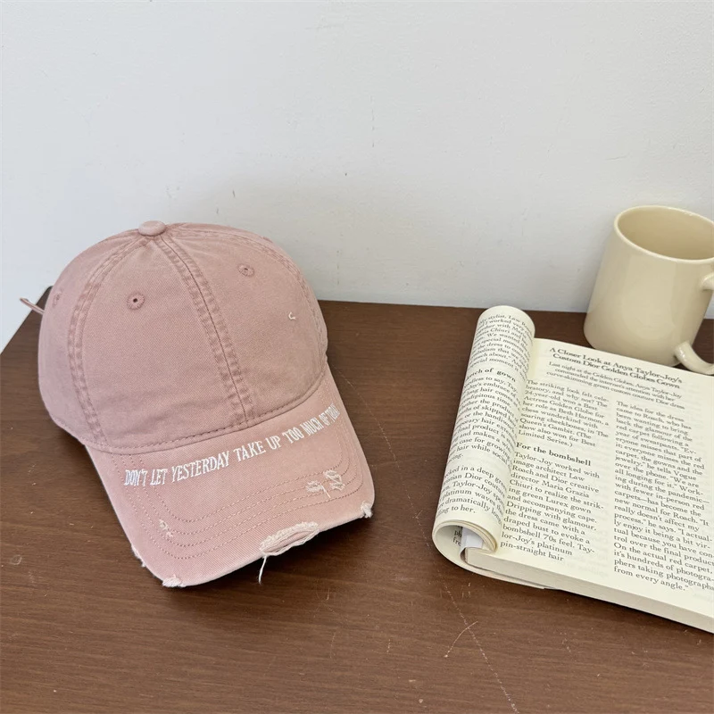Vintage Distressed Baseballkappe für Herren Skanto