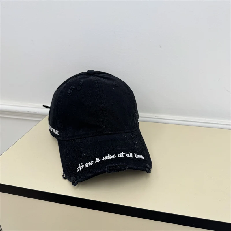 Vintage Distressed Baseballkappe für Herren Skanto