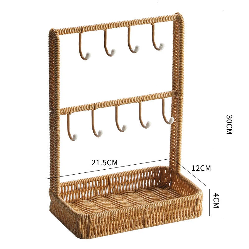 Dekorativer geflochtener Organizer Skanto