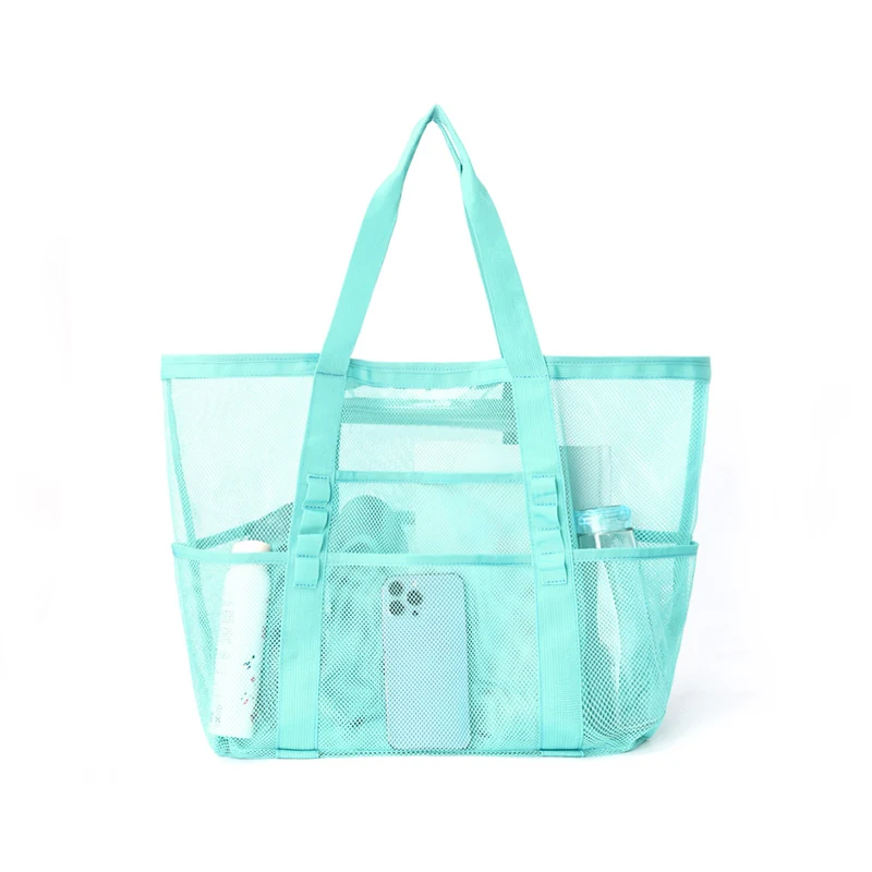 Große Strandtasche aus atmungsaktivem Mesh-Material Skanto