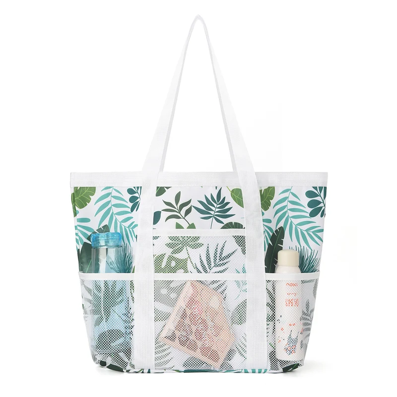 Geräumige Strandtasche mit atmungsaktivem Mesh-Design Skanto