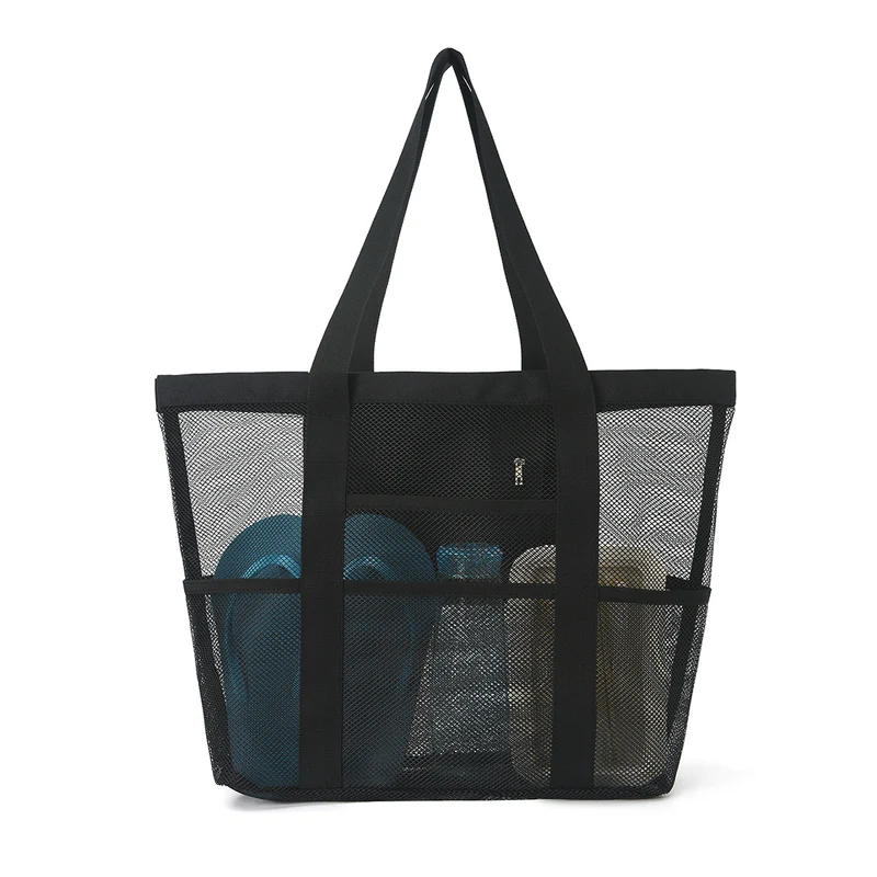 Geräumige Mesh-Strandtasche Skanto