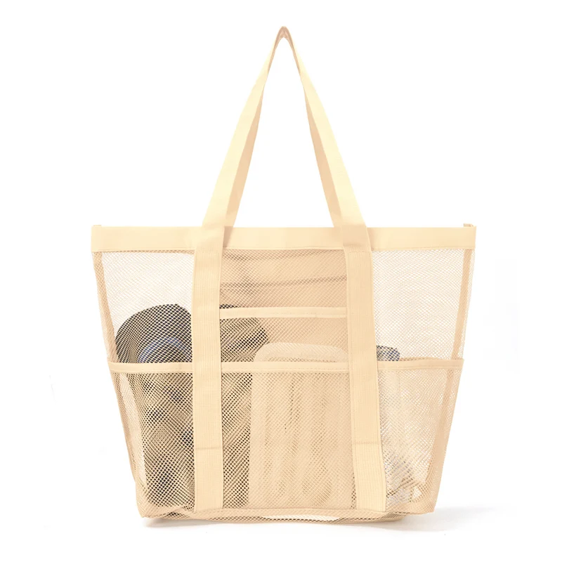 Geräumige Mesh-Strandtasche Skanto