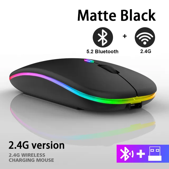 LuxeClick Maus – Kabellose wiederaufladbare Bluetooth Maus Skanto