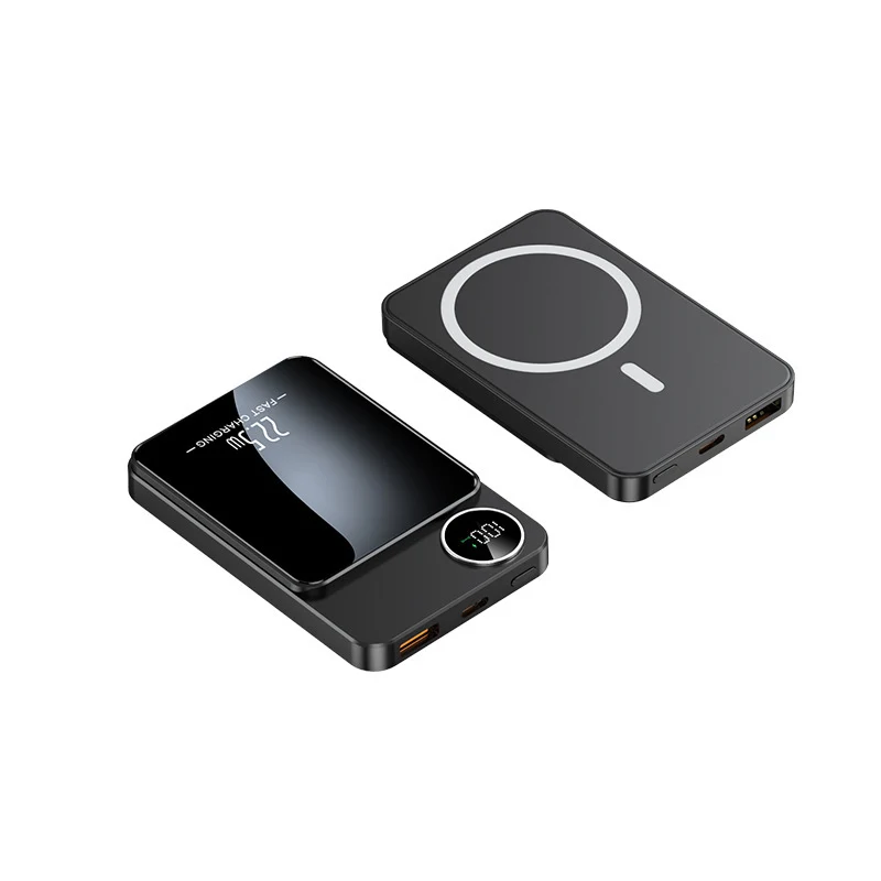 Skanto Magnethalter Powerbank mit Digitalanzeige Skanto