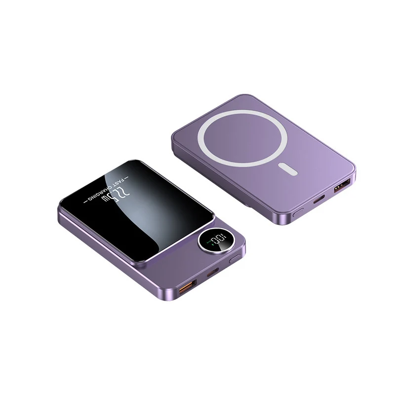 Skanto Magnethalter Powerbank mit Digitalanzeige Skanto