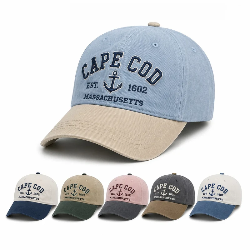 Damen modische Baseballkappe mit nautischem Design Skanto