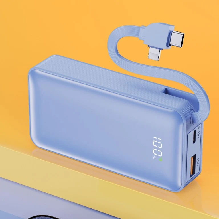Hochleistungs-Powerbank mit digitaler Energieanzeige und Schnellladefunktion Skanto