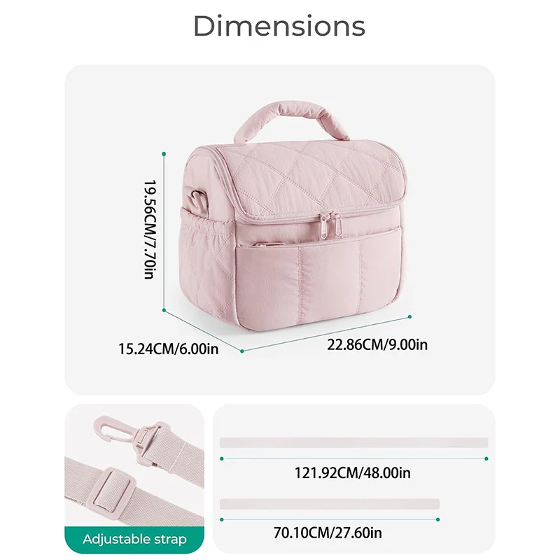 Elegante Kulturtasche mit praktischem Tragegriff Skanto