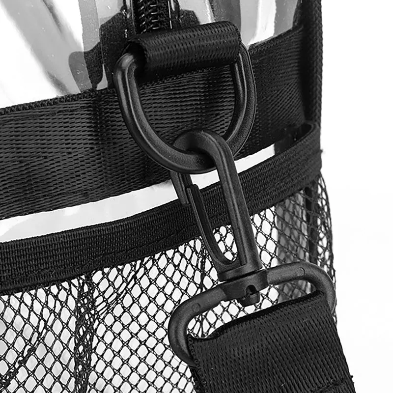 Transparente Multifunktions-Handtasche Skanto
