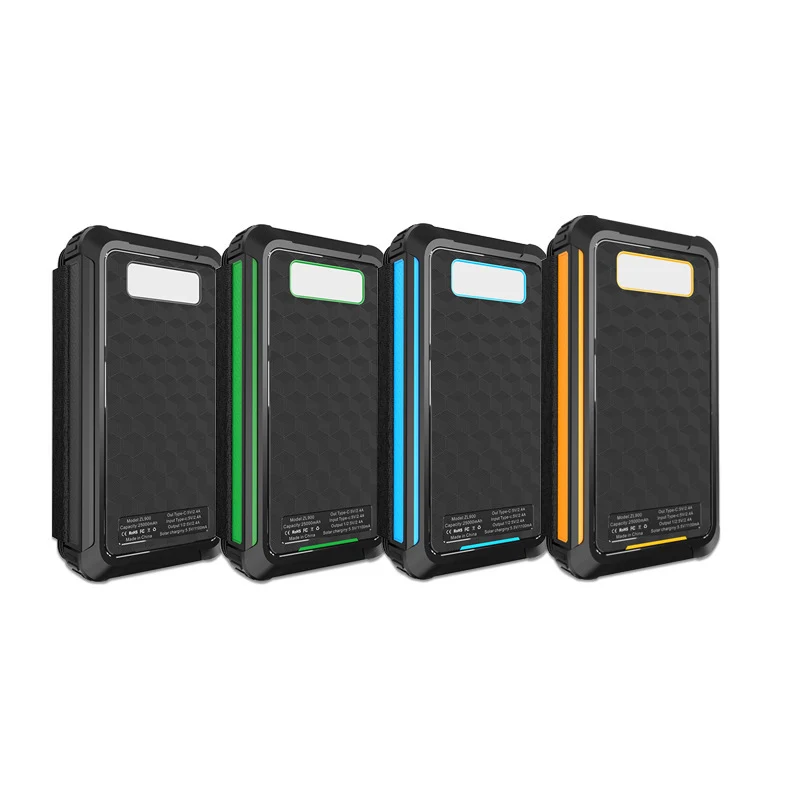 Hochleistungs-Solar-Powerbank mit Multi-Ladeoptionen Skanto
