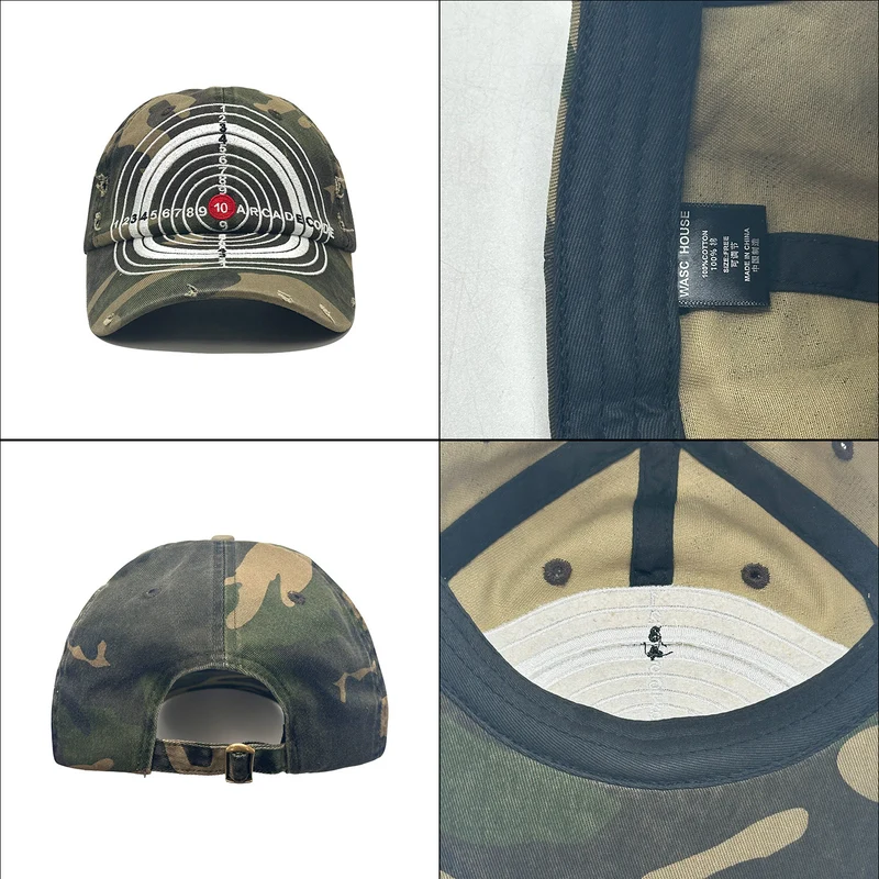 Damen Camouflage Cap mit Stickerei Design Skanto