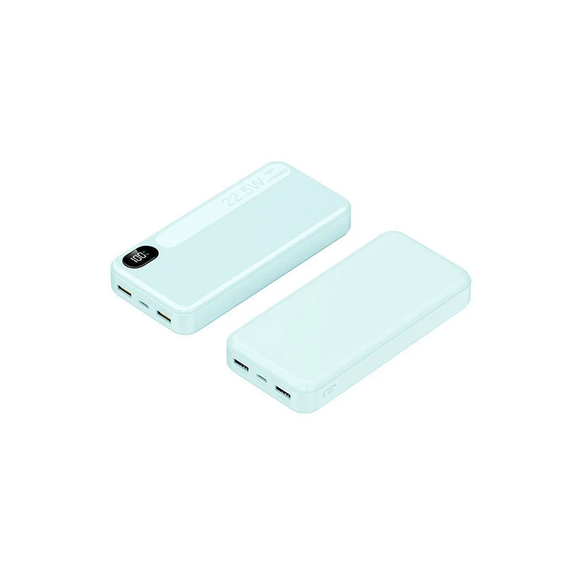 Tragbare Powerbank mit Schnellladefunktion und Digitalanzeige Skanto