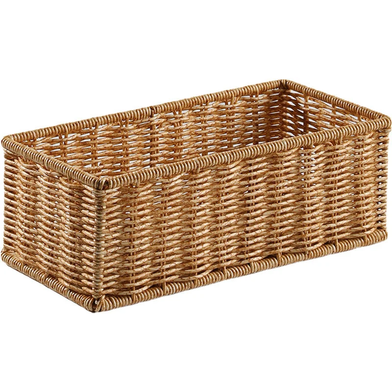 Rechteckiger geflochtener Organizer-Korb Skanto