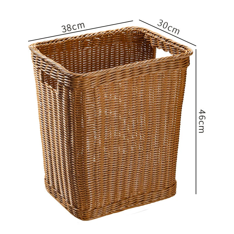 Premium handgeflochtener Rattan-Aufbewahrungskorb Skanto