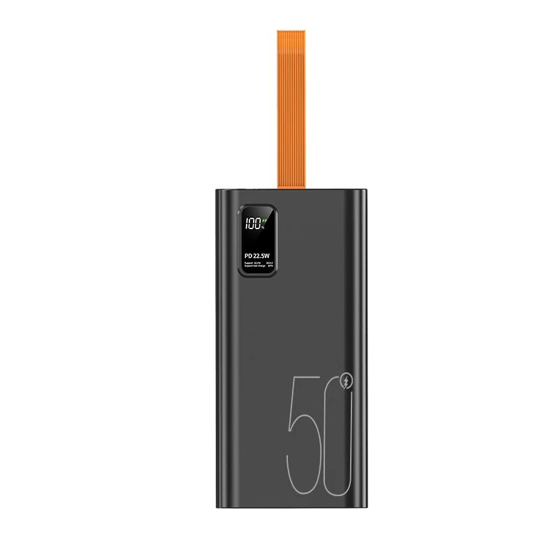 Superkompakte Powerbank mit digitaler Ladezustandsanzeige Skanto