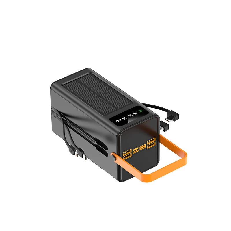 Portables Solarladegerät mit Digitaldisplay Skanto