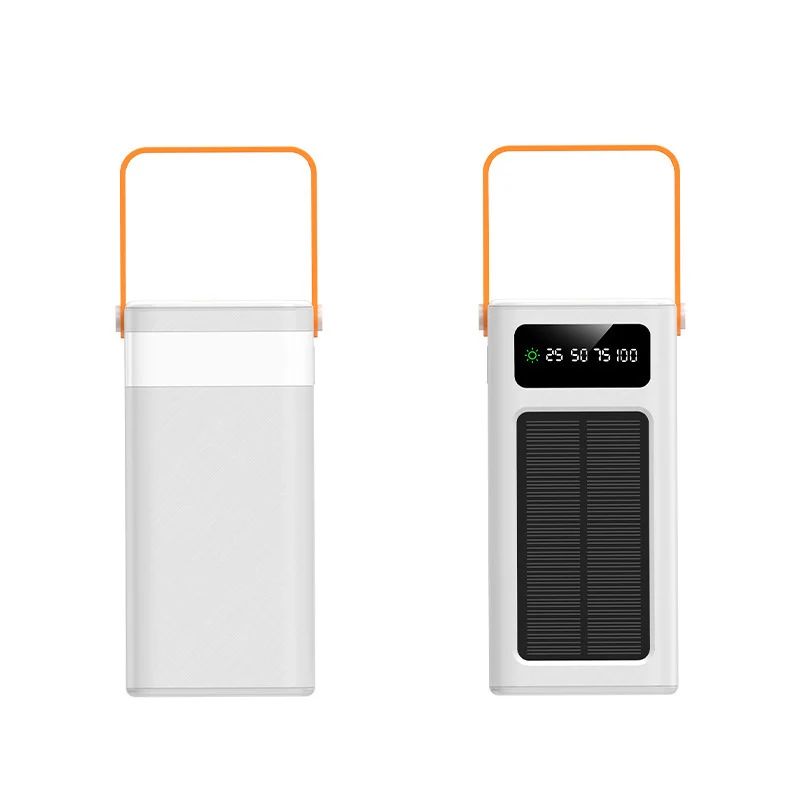 Portables Solarladegerät mit Digitaldisplay Skanto