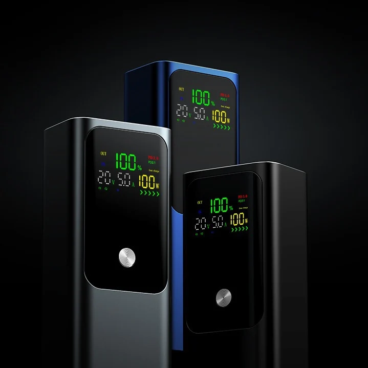 Portable Powerbank mit smarter Ladeanzeige Skanto