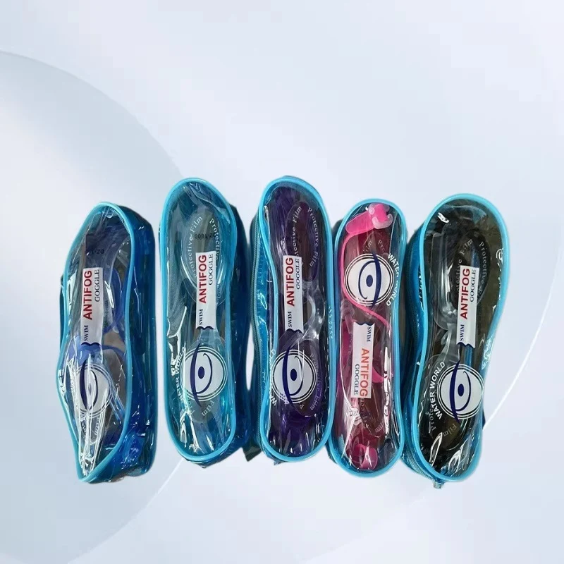 Anti-Beschlag Schwimmbrille mit Schutzglas Skanto