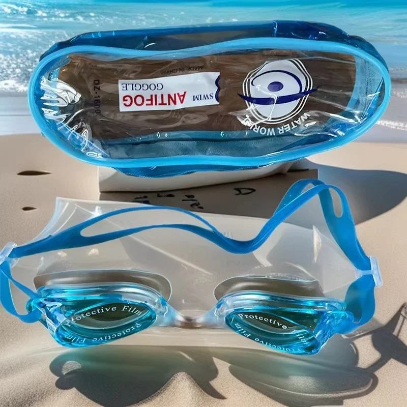 Anti-Beschlag Schwimmbrille mit Schutzglas Skanto