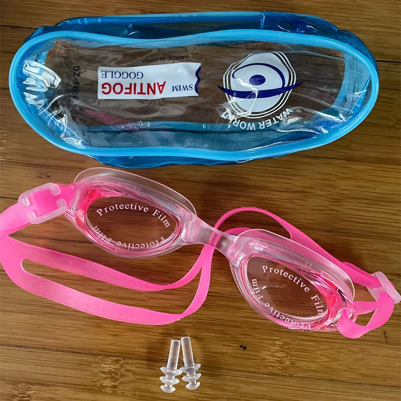Anti-Beschlag Schwimmbrille mit Schutzglas Skanto
