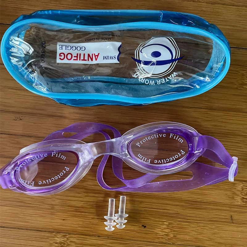 Anti-Beschlag Schwimmbrille mit Schutzglas Skanto