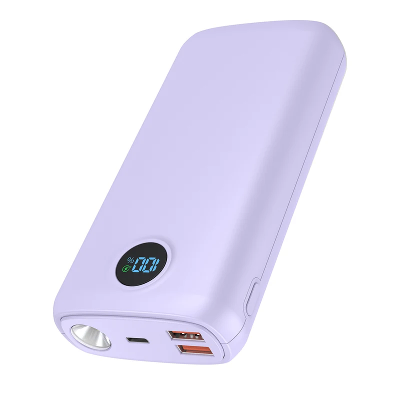 Hochleistungs-Powerbank mit LED-Anzeige und Schnellladung Skanto