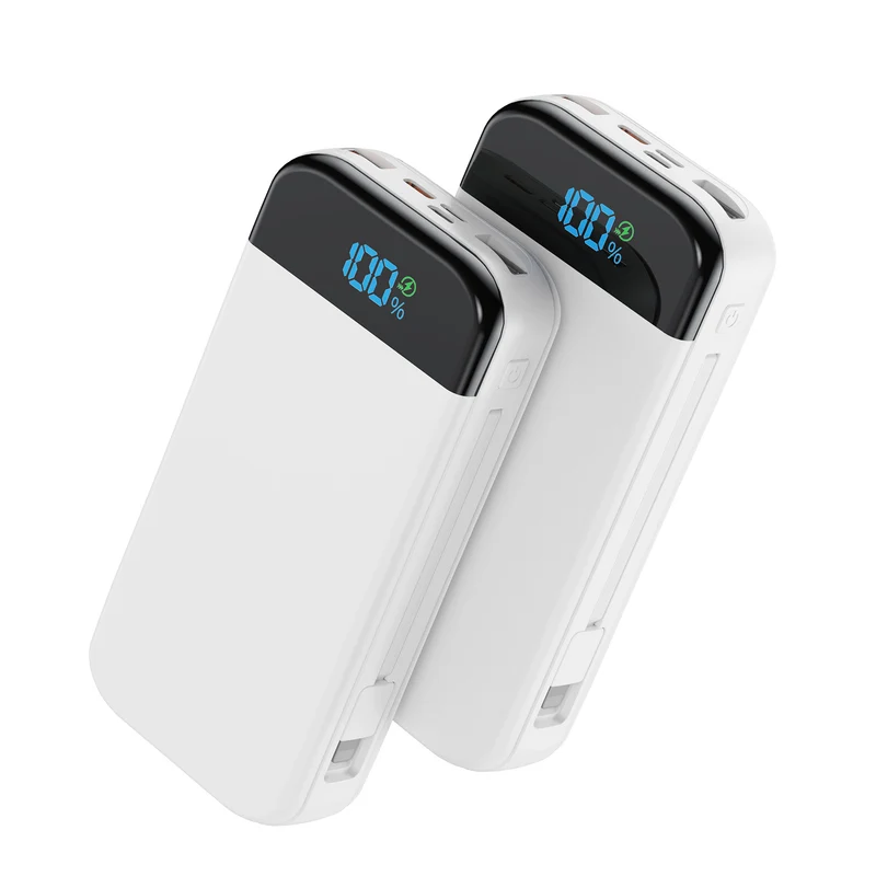 Hochleistungs-Powerbank mit LED-Anzeige und Schnellladetechnologie Skanto