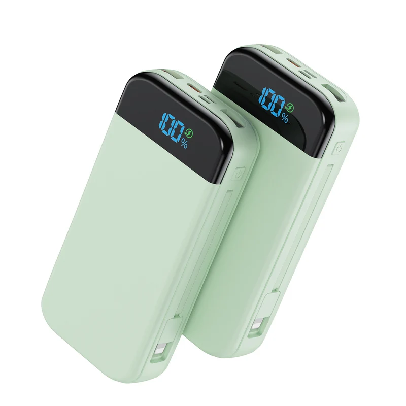 Hochleistungs-Powerbank mit LED-Anzeige und Schnellladetechnologie Skanto