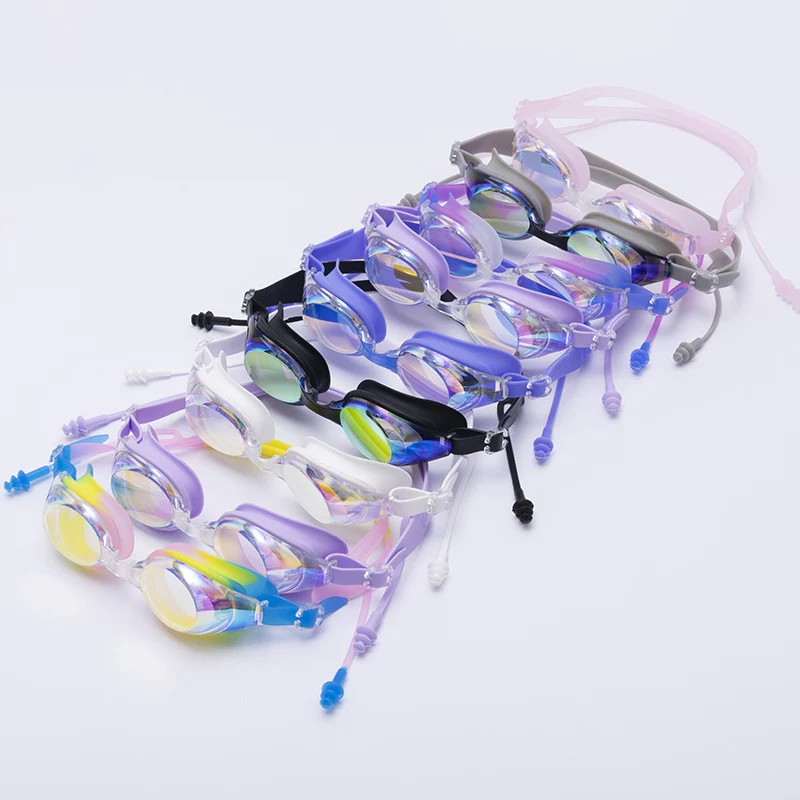 Kinder Bunte Hydrodynamische Schwimmbrille Skanto
