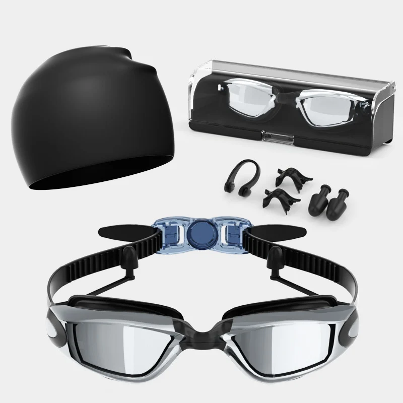 Hochleistungs-Schwimmbrillen-Set Skanto