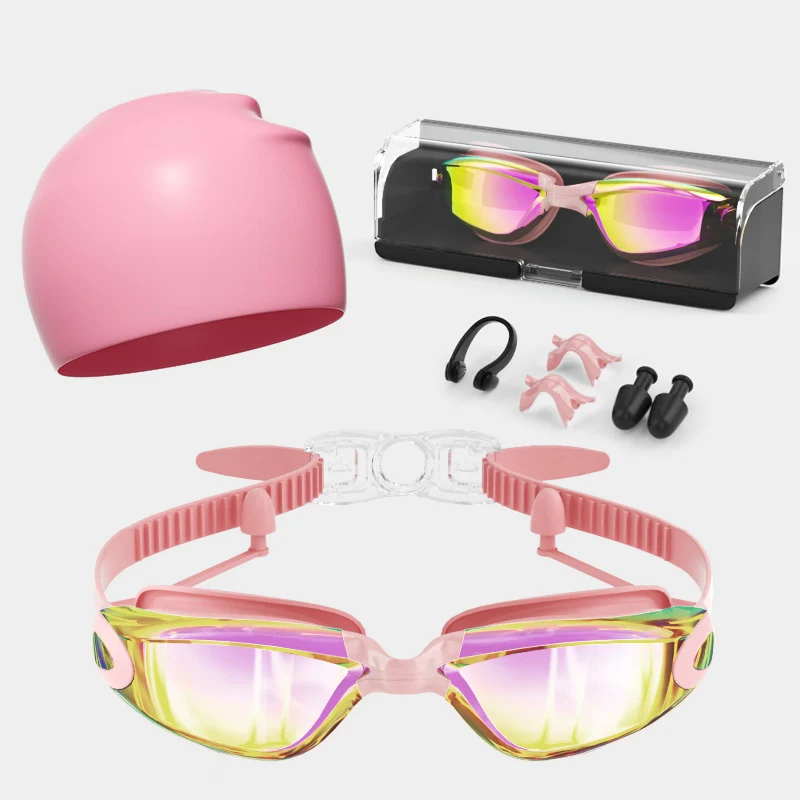 Hochleistungs-Schwimmbrillen-Set Skanto