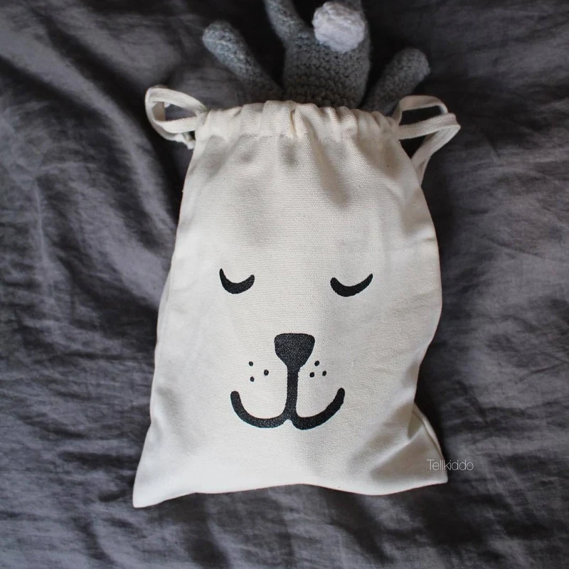 Viertel-Netztasche mit lustigem Augen-Design Skanto