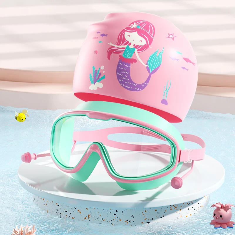 Schwimmset für Kinder mit lustigem Tiger-Motiv Skanto