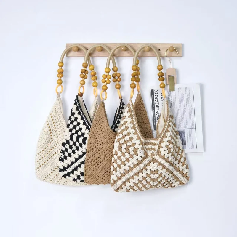 Handtasche im Boho-Häkel-Look Skanto