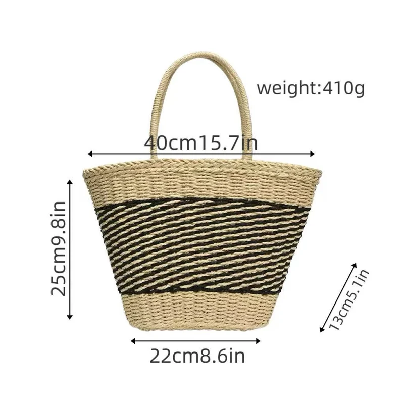 Elegante Handtasche mit Wellenmuster Skanto