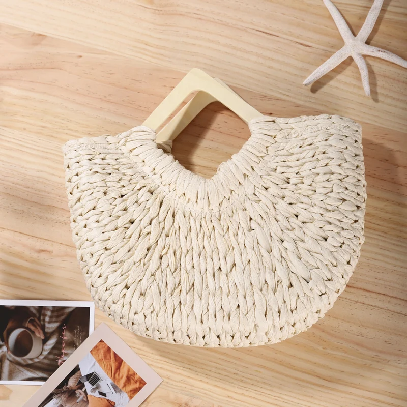 Nachhaltige gewebte Handtasche mit stilvollem Design Skanto