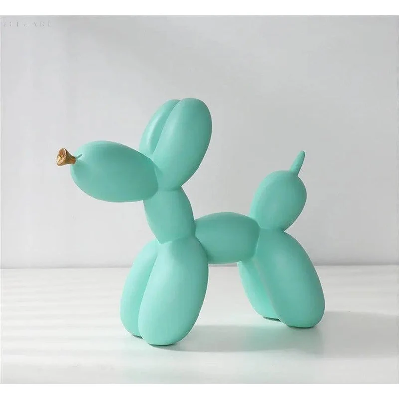 Haku – Ballonhund-Figur mit goldenen Augen | Skanto